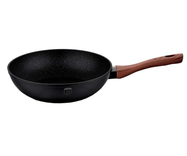 GRANIT WOK 28cm BERLINGER HAUS BH-1719 EBONY ROSENTRÆ
