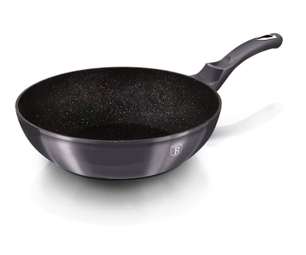GRANIT WOK 28cm BERLINGER HAUS BH-6900 CARBON PRO