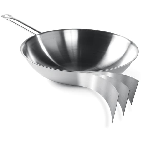3-LAGS WOK-panna - utan lock - Hendi 839003