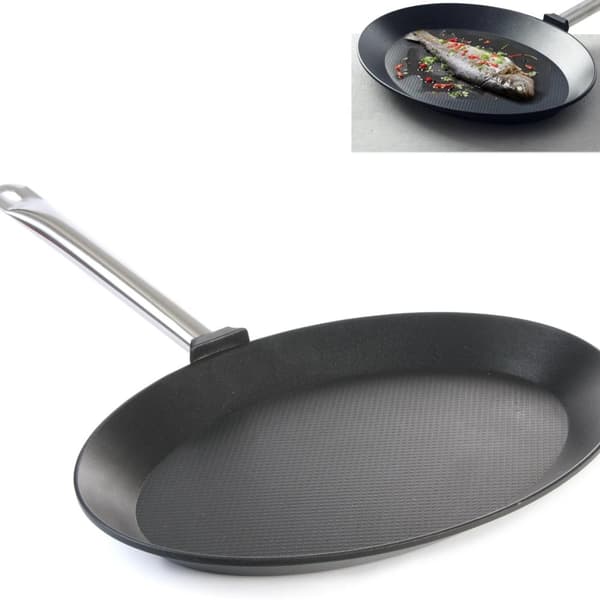 Profi Line oval fiskstekpanna - Hendi 629604