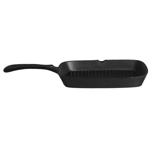 Valurautainen grillipannu - 230x230x25 mm - Hendi 629932