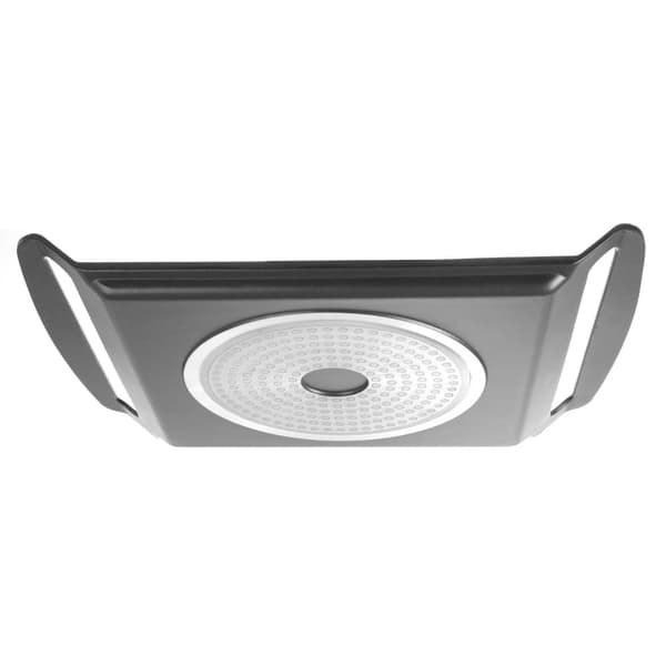 Ribbad grillplåt för induktionsspisar TEFLON 39x26cm - HENDI 629130
