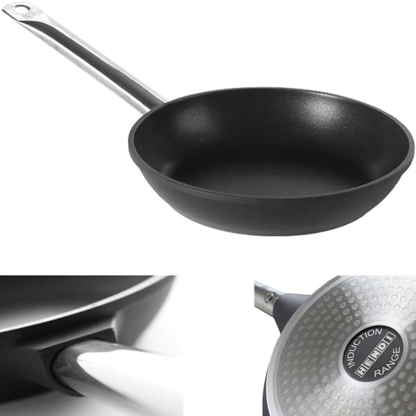 Profi Line induktionsstekpanna av gjuten aluminium, belagd med titan, diameter. 240 mm - Hendi 629154