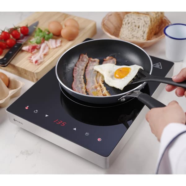 Alu stegepande med Teflon Platinum Professional non-stick belægning. 32 cm - Hendi 621158