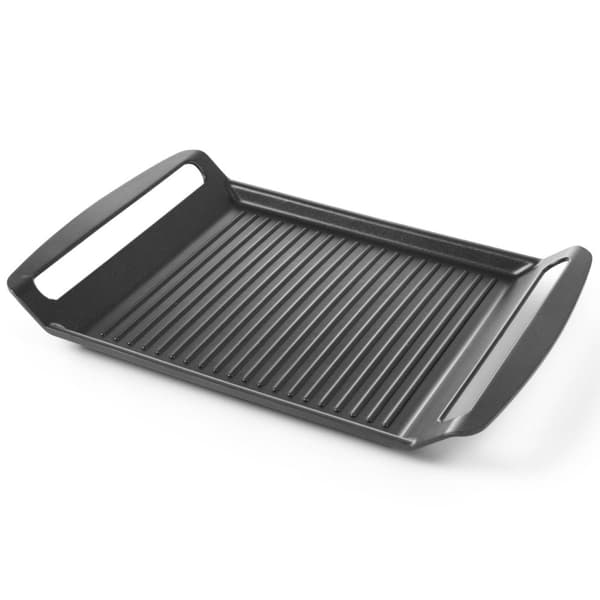 Uurrettu grillipelti induktioliedelle TEFLON 39x26cm - HENDI 629130
