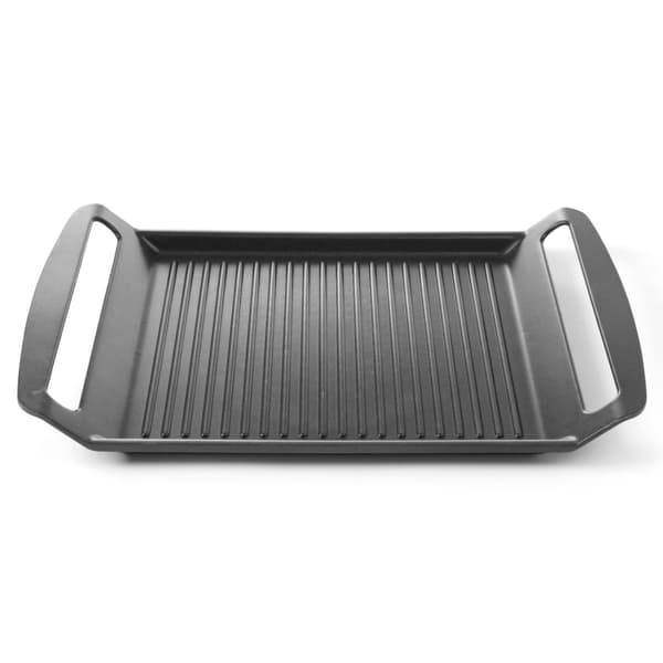Uurrettu grillipelti induktioliedelle TEFLON 39x26cm - HENDI 629130