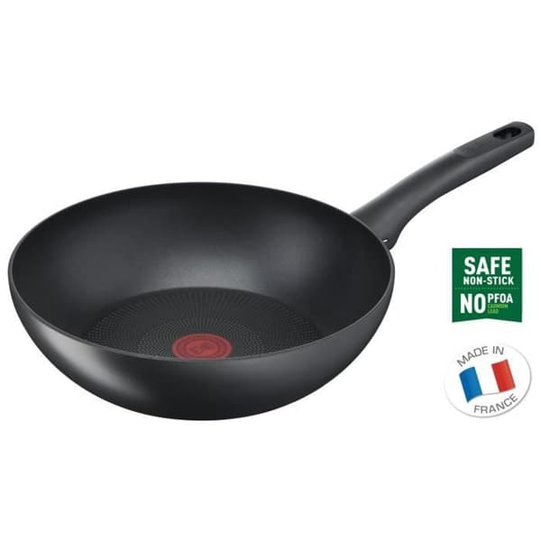 Stekpanna - TEFAL - G2681972 - Rund Wok 28 cm - Titanbeläggning - Non-stick