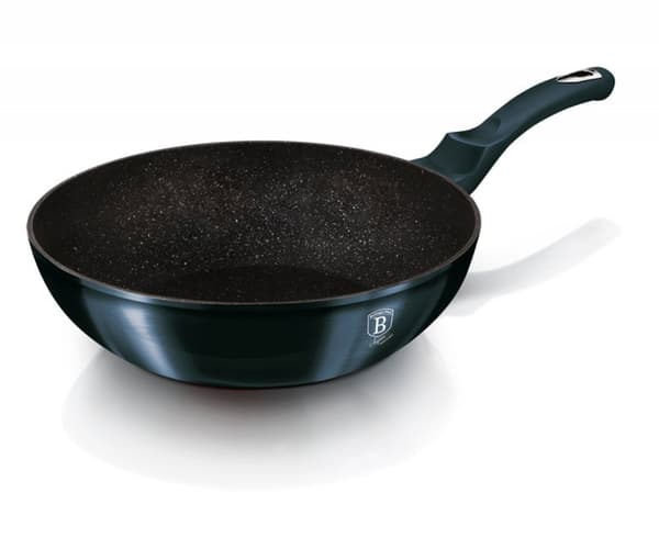 GRANITE WOK 28cm BERLINGER HAUS AQUAMARINE BH-1875