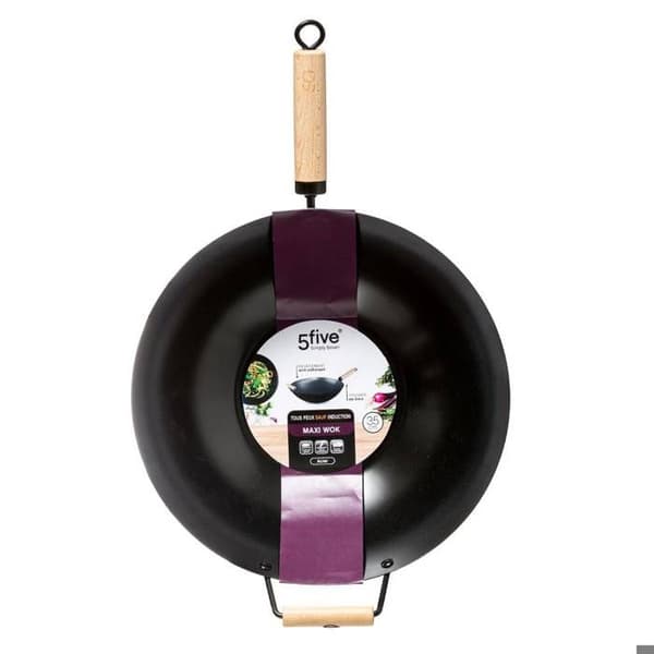 Wok - Okänt MÄRKE - 111304 - 60 cm - Non-stick - Snabb tillagning