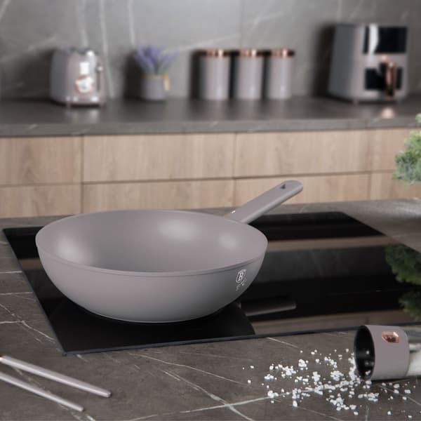 TITANIUM WOK 28cm BERLINGER HAUS BH-8093 TAUPE