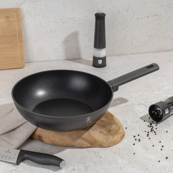 TITANIUM WOK 28cm BERLINGER HAUS BH-8123 ANTRACIT