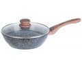 Pikkukuva 1 / 4: GRANIITTINEN WOK 28cm GRANIITTIPUU KINGHOFF KH-1584