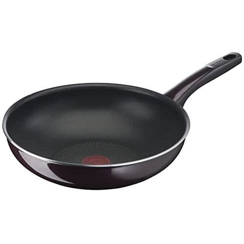 TEFAL WOK D52219 RESIST INTENSE 28 CM | NON-STICK BEläggning | FLAM