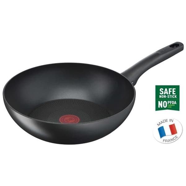 Stekpanna - TEFAL - G2681972 - Rund Wok 28 cm - Titanbeläggning - Non-stick