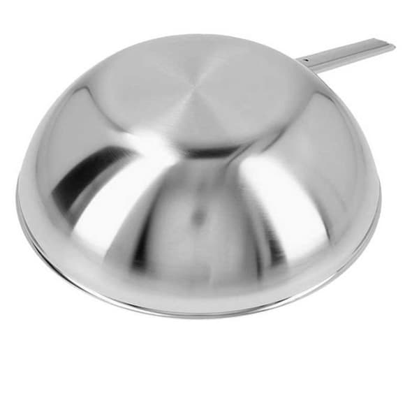 Wok - Demeyere - 52930 - 30 cm - Platt botten - Inox - 4,8 l