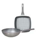 Miniatyrbild 1 av 2: Wok Tognana - V97914ADEMO - Deep Moon Set med 2 delar Wok 28 cm + Grill 28 x 28 cm
