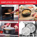 Miniatyrbild 5 av 6: TEFAL INGENIO Natural Force Wok 26 cm, Induktion, Non-stick, Staplingsbar, Tål diskmaskin, Tillverkad i Frankrike L3967702