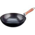 Miniatyrbild 1 av 5: Wok Induktion 32cm, Kolstålle, Teflonbeläggning Titanium utan PFOA Wecook Carbono Antracit 50232
