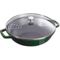 Miniatyrbild 1 av 3: STAUB Wok med Glaslock 30 cm Basilika