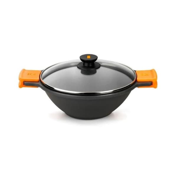 PINTI Wok Nonstick Med Lock Med Galler Cm 24 Pot