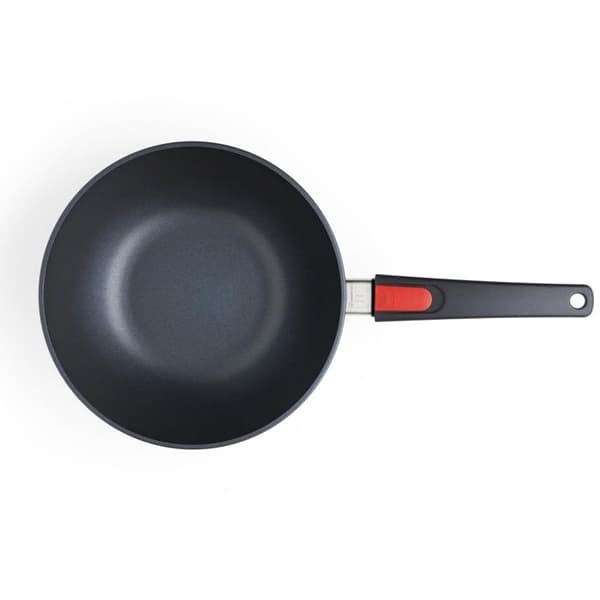 Gjutjärnswok 26 cm med avtagbart handtag Diamond lite - Woll