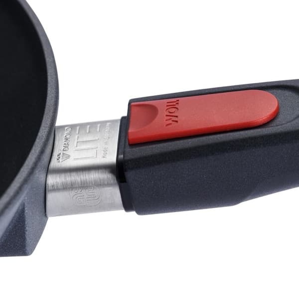Gjutjärnswok 26 cm med avtagbart handtag Diamond lite - Woll