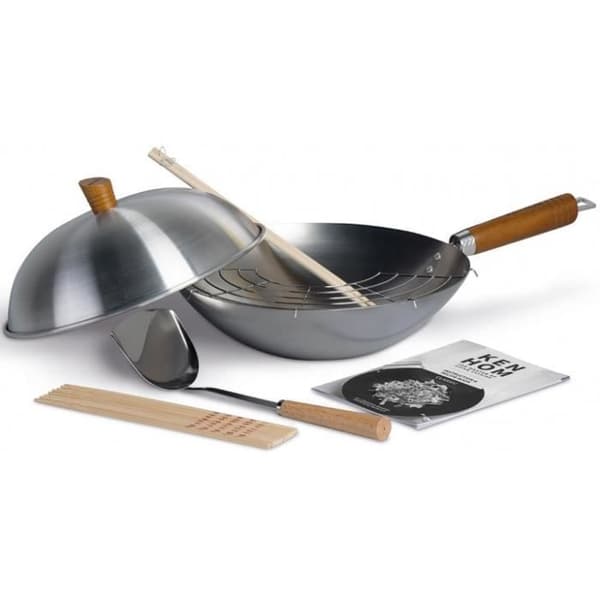 Ken Hom wokset Ken Hom 10 stycken 31 cm svart kolstål