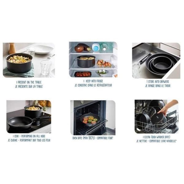 SITRAMOVIBLE BLACK PEPPER - 713777 - Wok - Alla hällar inklusive induktion