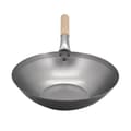 Miniatyrbild 3 av 6: Wok - Mild Steel platt botten 33cm - Vogue
