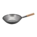Miniatyrbild 4 av 6: Wok - Mild Steel platt botten 33cm - Vogue