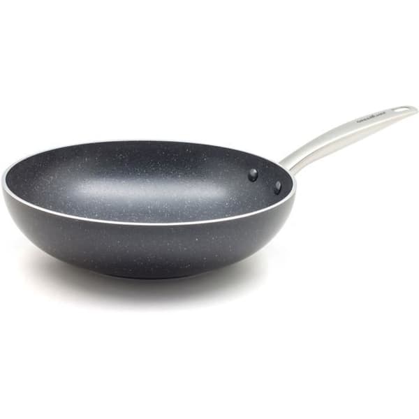 GREENCHEF Berlin Rocks Wok - Alla brännare + induktion - Ø 28 cm - Keramik