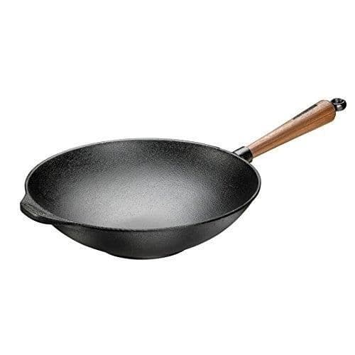 SKEPPSHULT WOK OCH KÄLLA MED HANDTAG I VALNÖT 0865V