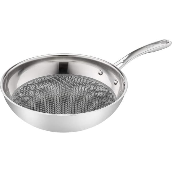 Tefal Eternal Mesh E49716 Wokpanna i rostfritt stål 28 cm