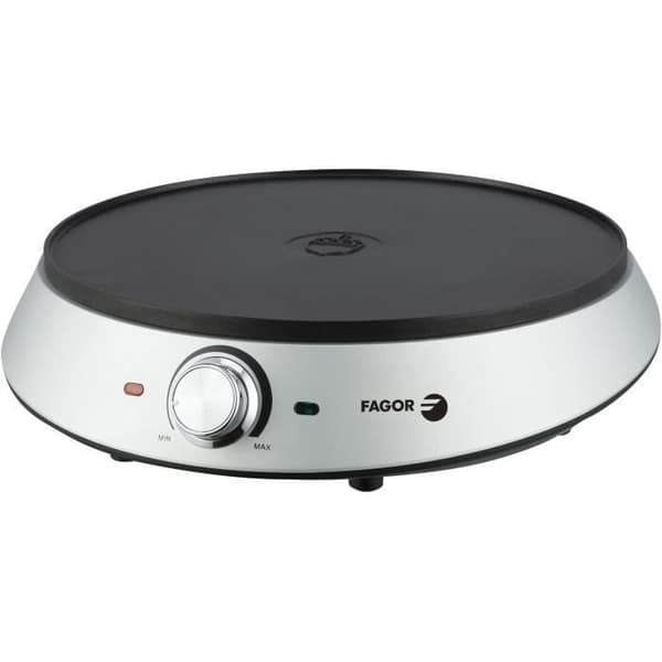 Sähköinen kreppirauta - FAGOR - FGC240 - 1200 W - Halkaisija: 30 cm - Tarttumaton pinnoite - Harmaa