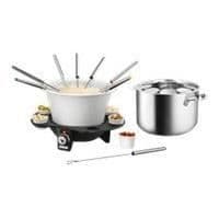 Fondue - UNOLD - FONDUE-ELEGANCE - Elektrisk - 1,5 liter - Svart/Silver