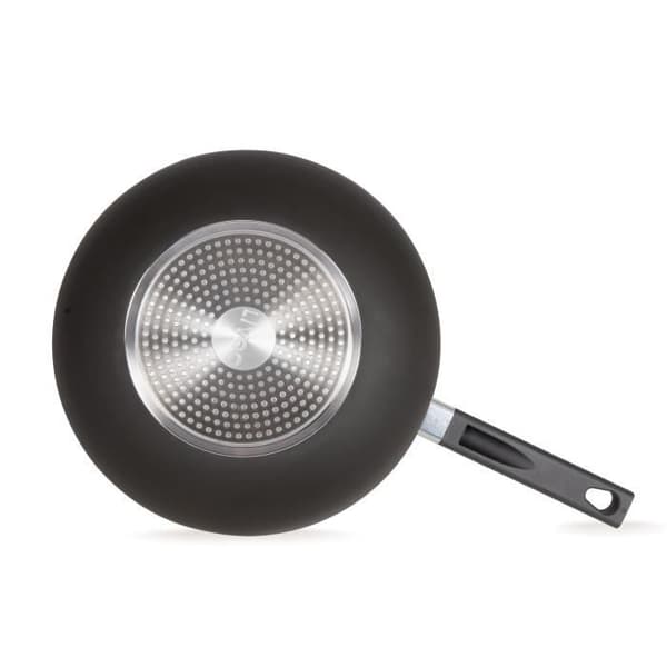 Wok - LIVOO - MEP156N - 32 cm - Non-stick, PFOA- og PFOS-fri - Silikonehåndtag - Velegnet til alle kogeplader inklusive induktion
