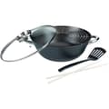 Pikkukuva 6 / 6: 5-osainen monitoimiwokki - GSW - 860956 - Valettua terästä - 32 cm - Sopii kaikille liesitasoille, myös induktiolle