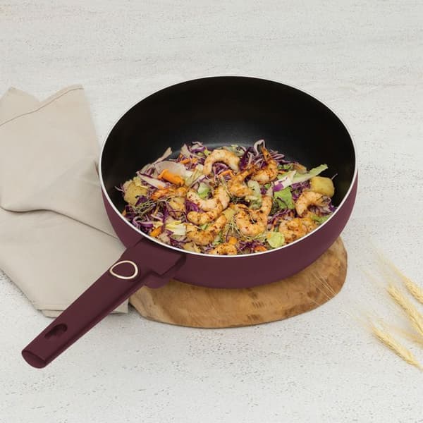 WOK PATELNIA FLIP TYTANOV 26 cm BERLINGER HAUS BH-8029 LEONARDO