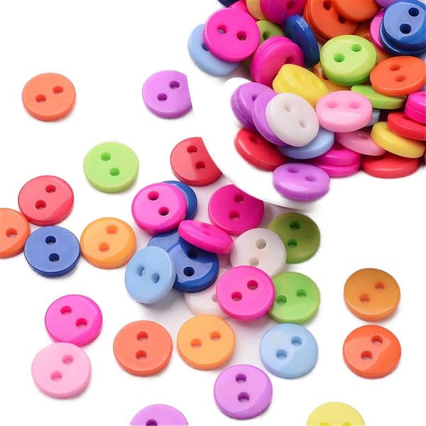 4 olika sorters träknappar 44 st