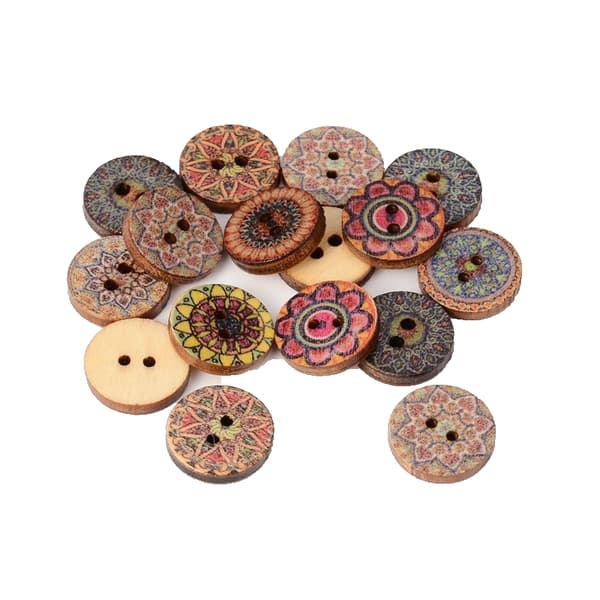 82 knappar mix i 3 design antik vintage