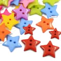 Miniatyrbild 3 av 3: 3 sorters mix fina knappar 75 st, 25 per sort