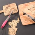 Miniatyrbild 3 av 4: Brännpenna Deluxe - Rosa - Inkl. 5 spetsar - 30 W