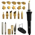 Miniatyrbild 1 av 6: Brännpenna - Svart - Inkl. 20 spetsar - 30 W