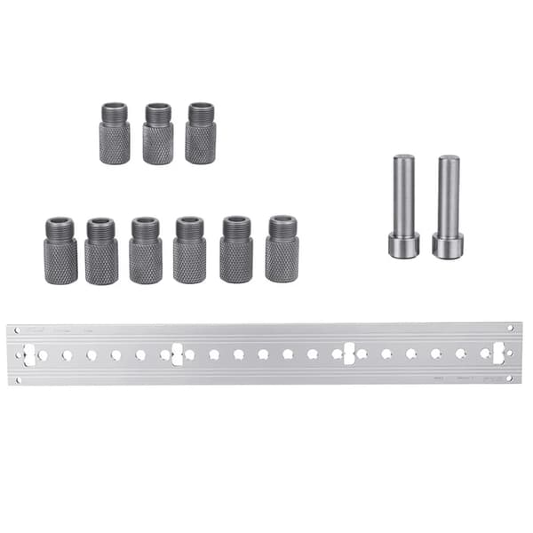 Dowel Jig, 3 hålstorlekar, aluminiumkonstruktion, , Multi Row Puncher