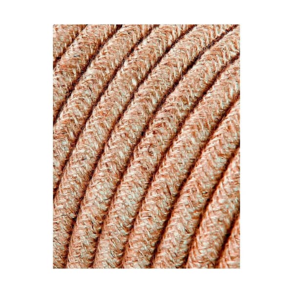 Kabel EDM 11848 Beige linne 2 x 0,75 mm 5 m