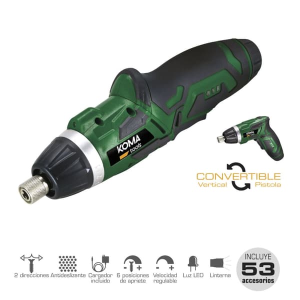 Ruuviväännin Koma Tools Käännettävä 3,6 V