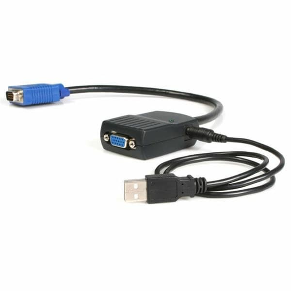 VGA-omvandlare med 2 portar Startech ST122LE Svart
