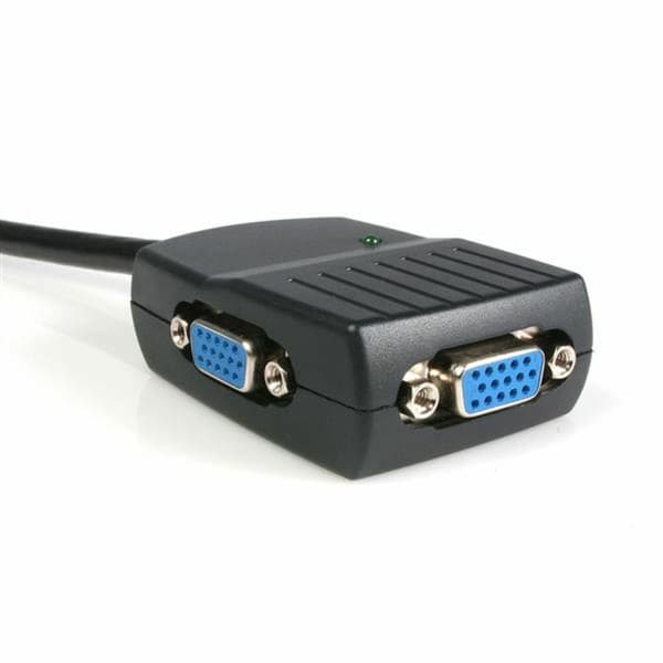VGA-omvandlare med 2 portar Startech ST122LE Svart