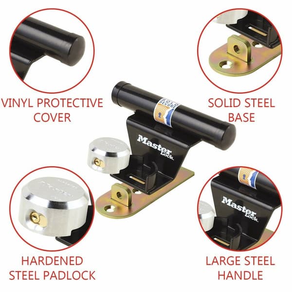 Avainriippulukko Master Lock 1488EURDAT Teräs Pyöreä