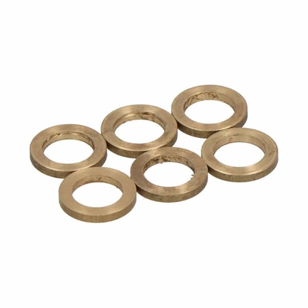 Aluslevyt EDM OV02 Ovaali Saranat Messinki Ø 12 mm 12 x 8 x 1,5 mm